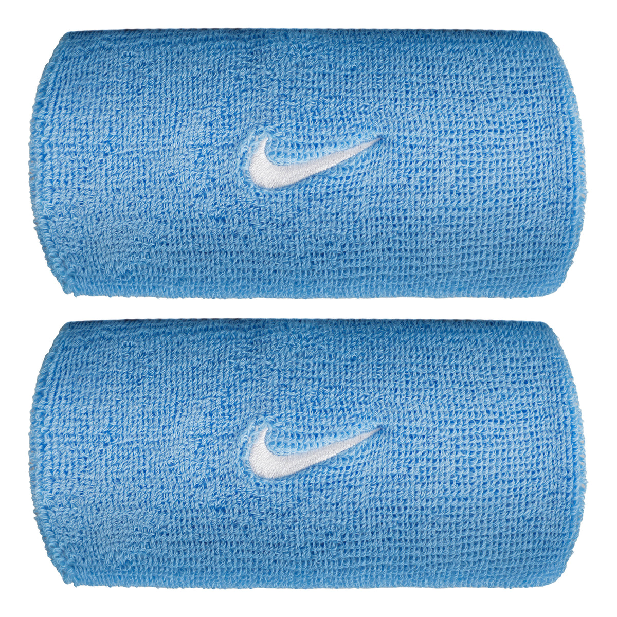 Nike Swoosh Classic Doublewide Poignet long - bleu, blanc