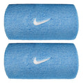 Swoosh Classic Doublewide Poignet long - bleu, blanc
