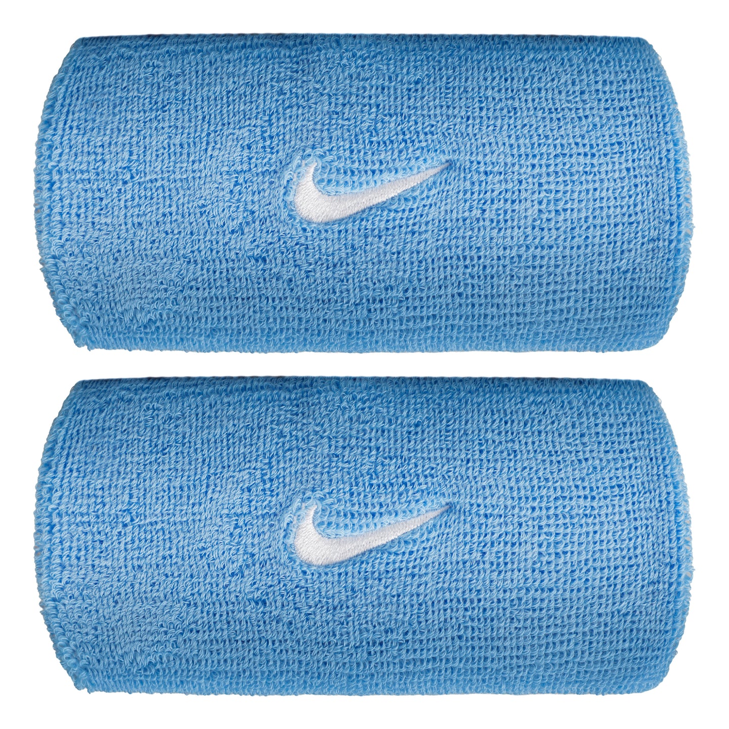 Nike Swoosh Classic Doublewide Poignet long - bleu, blanc
