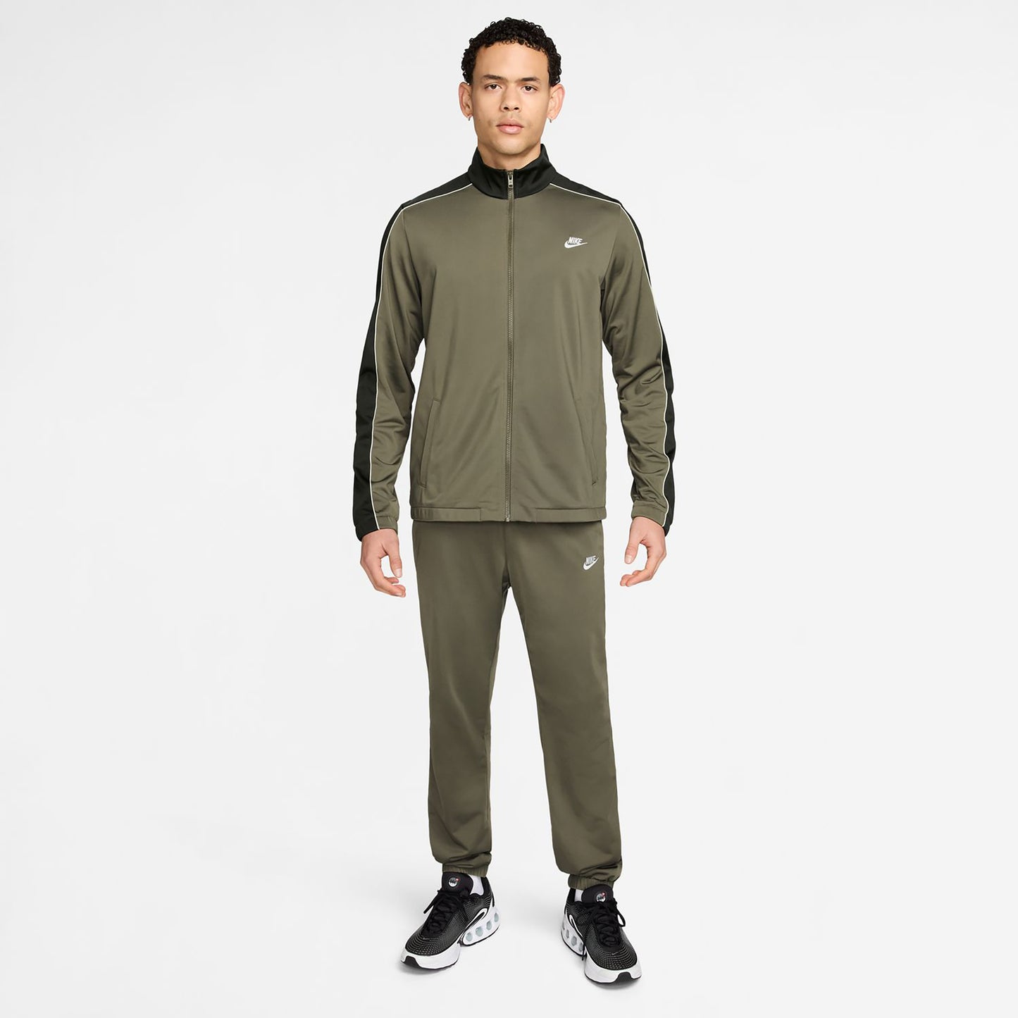 Nike Club Survêtement Hommes-vert olive