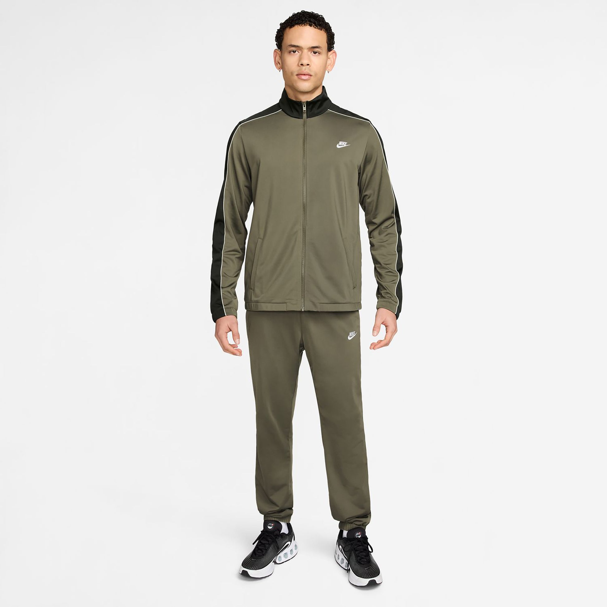 Nike Club Survêtement Hommes-vert olive