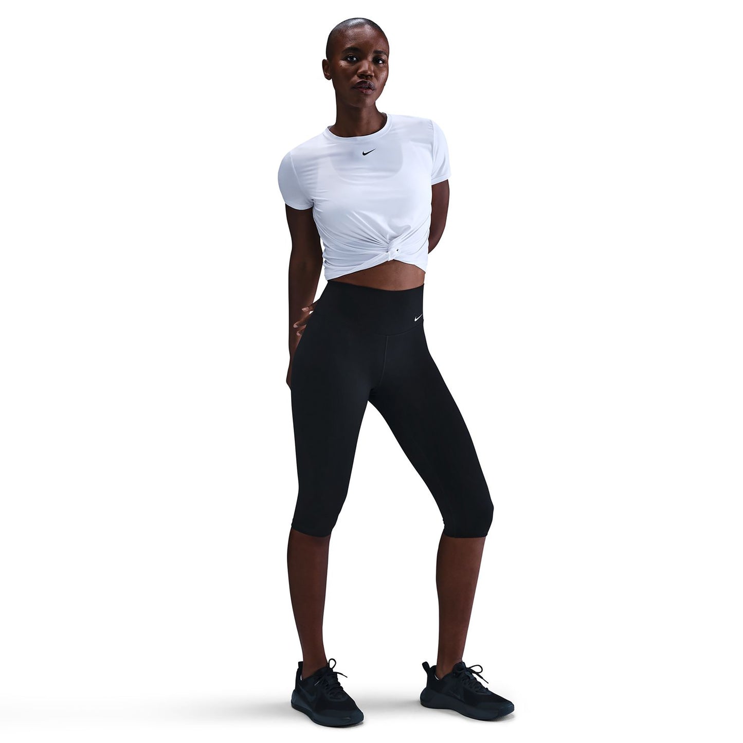 Nike Dri-Fit One Collant tight Femmes - noir, blanc