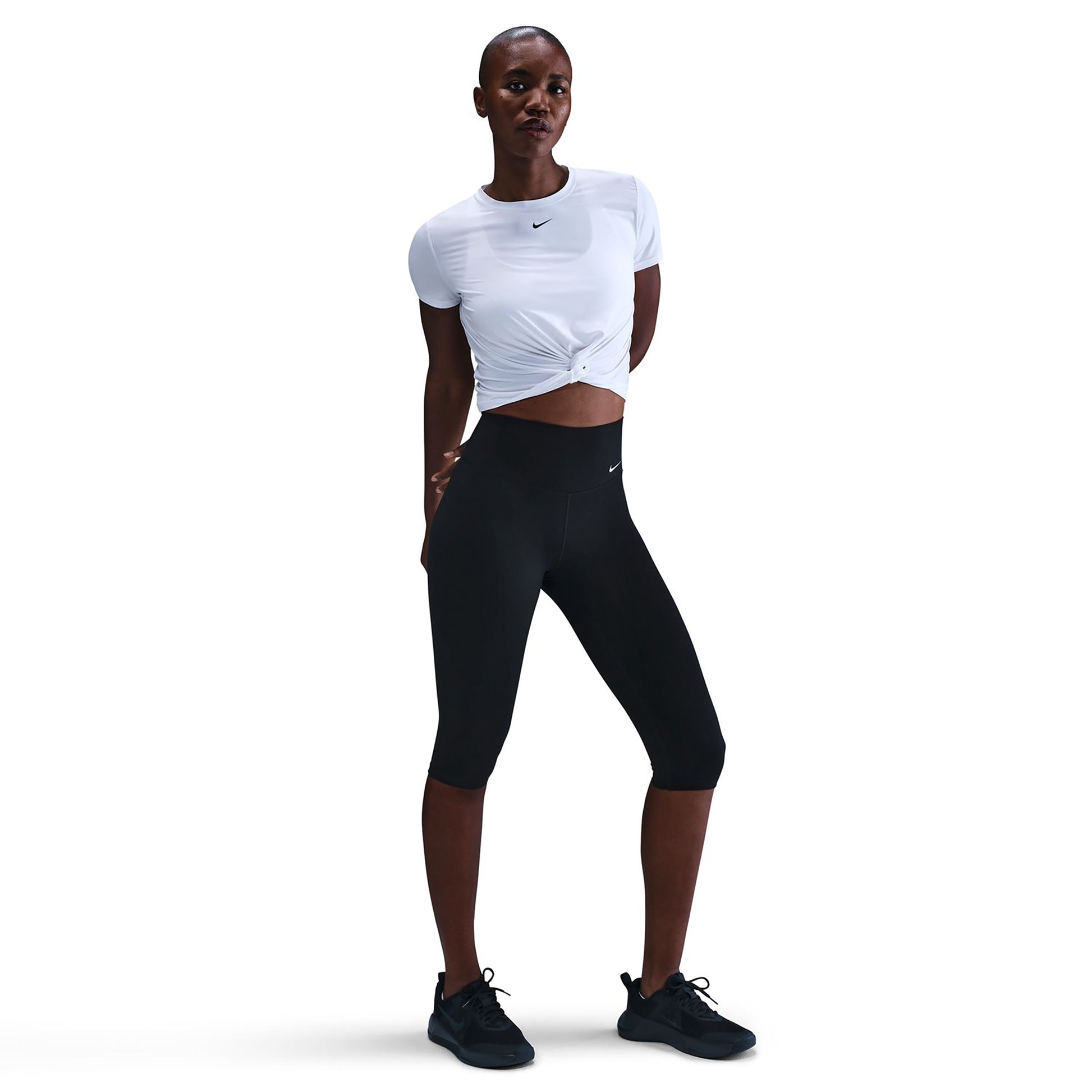Nike Dri-Fit One Collant tight Femmes - noir, blanc