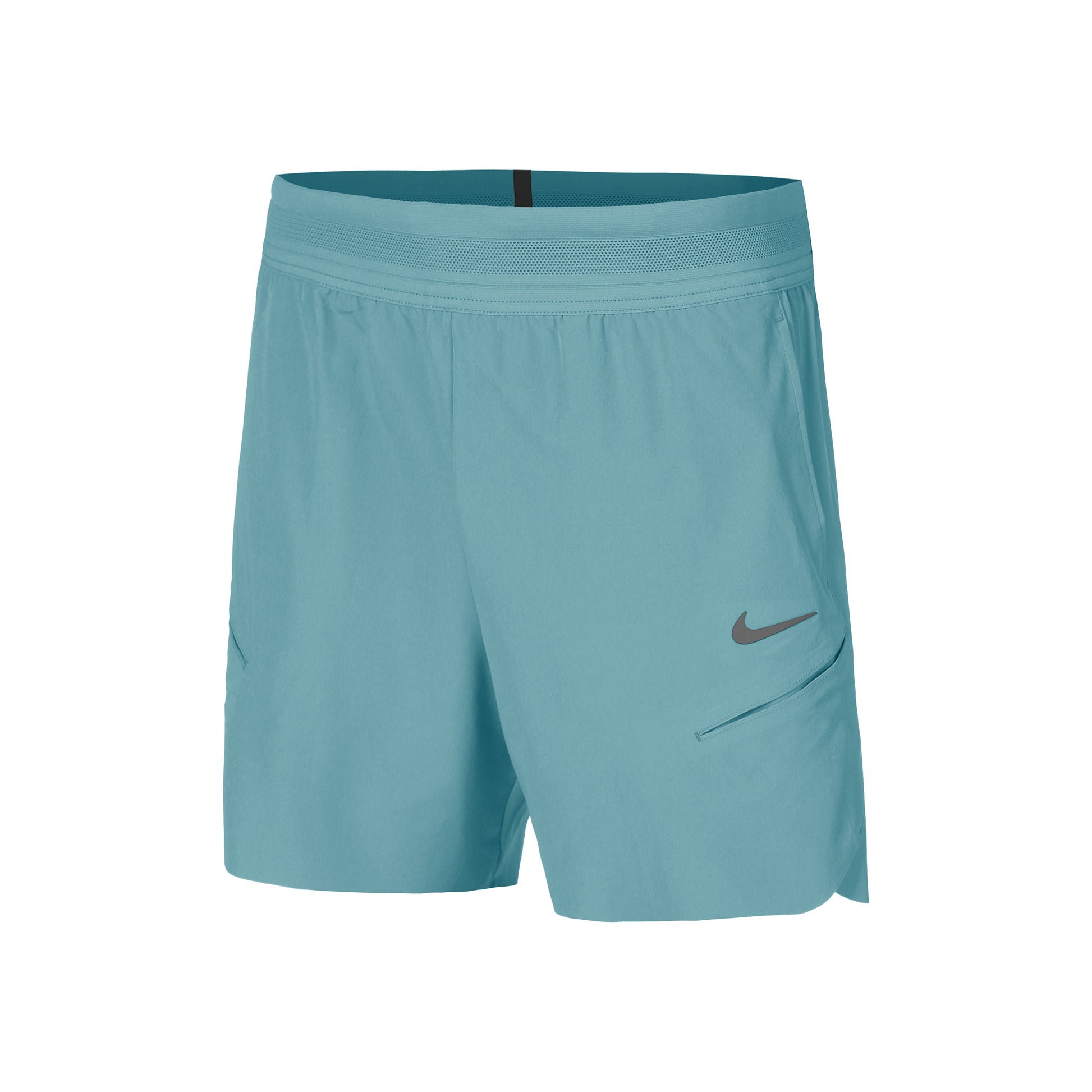 Nike Court Dri-Fit Slam Shorts Hommes-Bleu Petrol, Vert