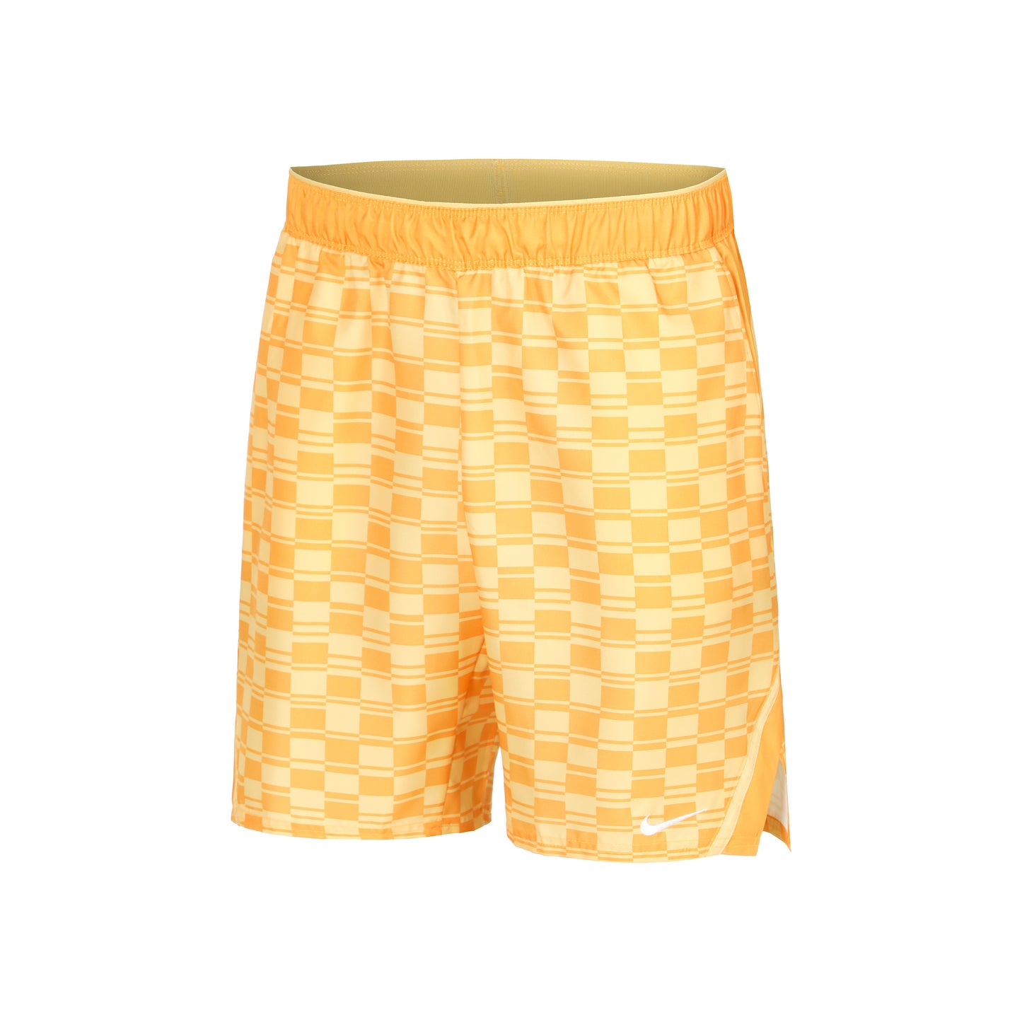 Nike Court Dri-Fit Victory 9in Shorts Hommes-Jaune,Blanc