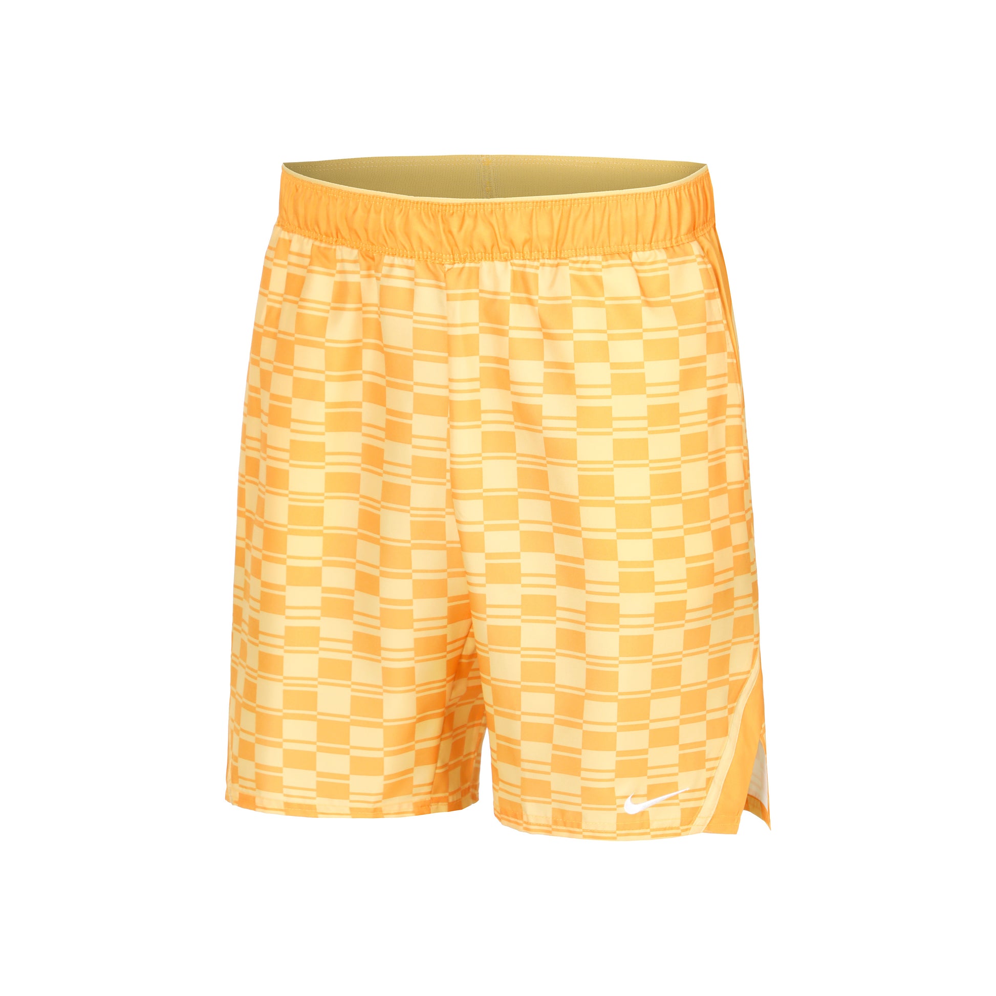 Nike Court Dri-Fit Victory 9in Shorts Hommes-Jaune,Blanc