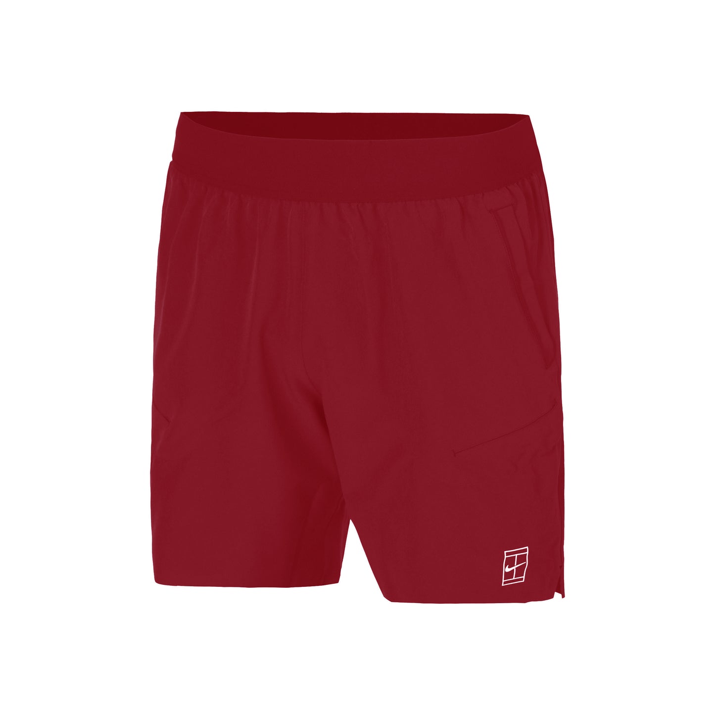 Nike Court Dri-FIT Advantage 6in Shorts Hommes - rouge, blanc