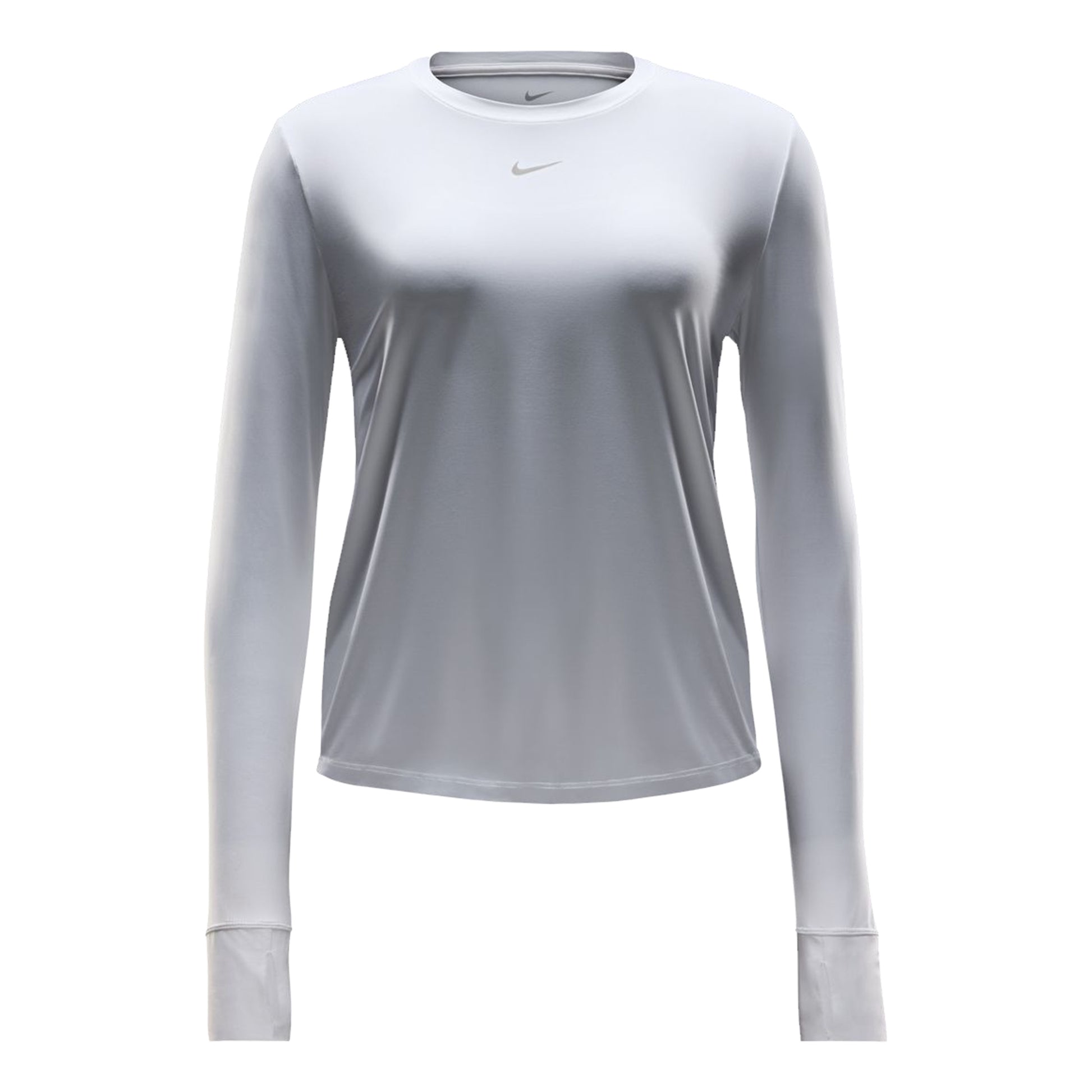 Nike One Classic Dri-Fit Haut manches longues Femmes - blanc, noir
