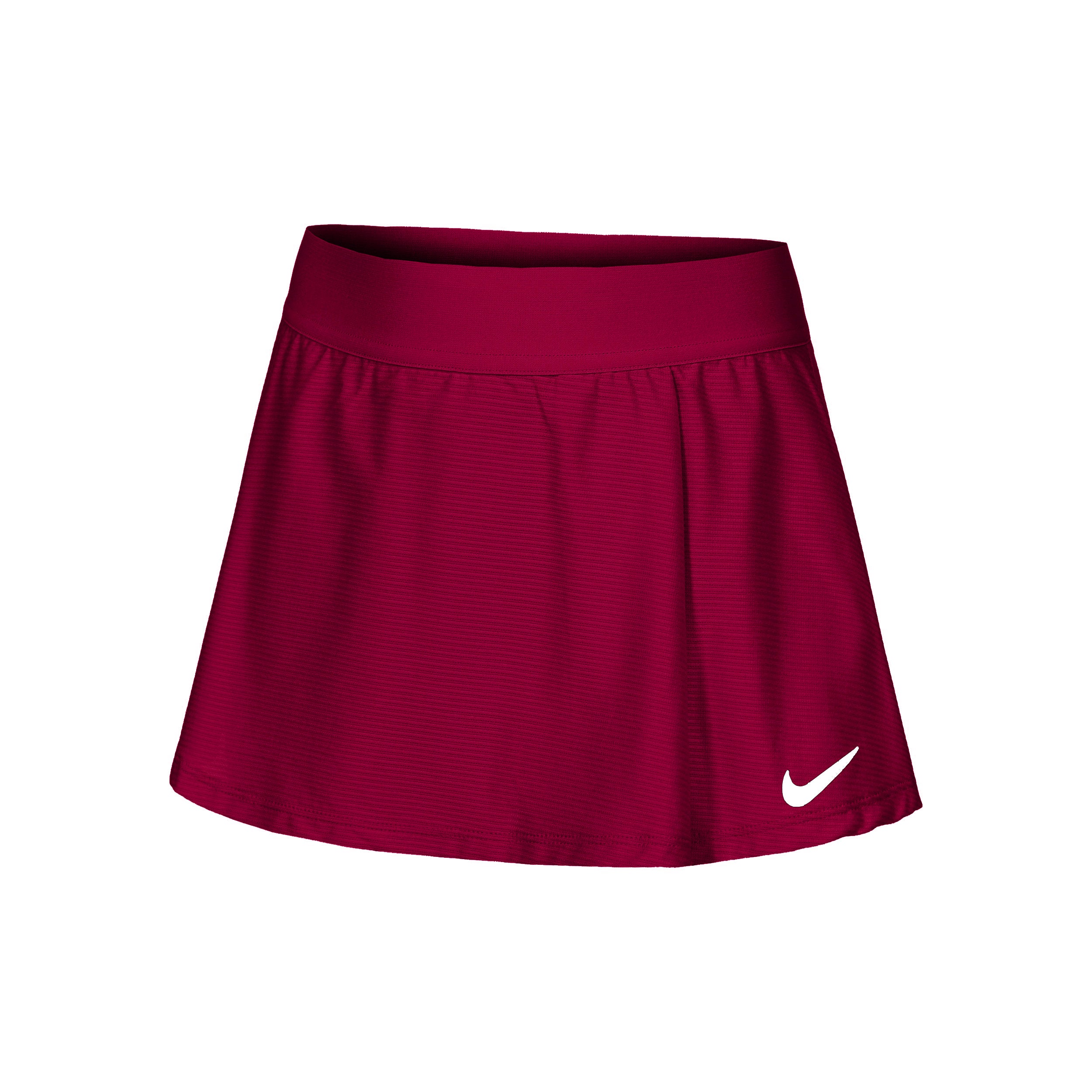 Nike Court Dri-Fit Victory Flouncy Jupe Filles-Rouge,Blanc