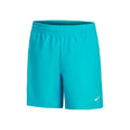 Big Shorts Garçons - turquoise, blanc