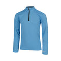 Dri-Fit Haut manches longues Garçons - bleu, argent