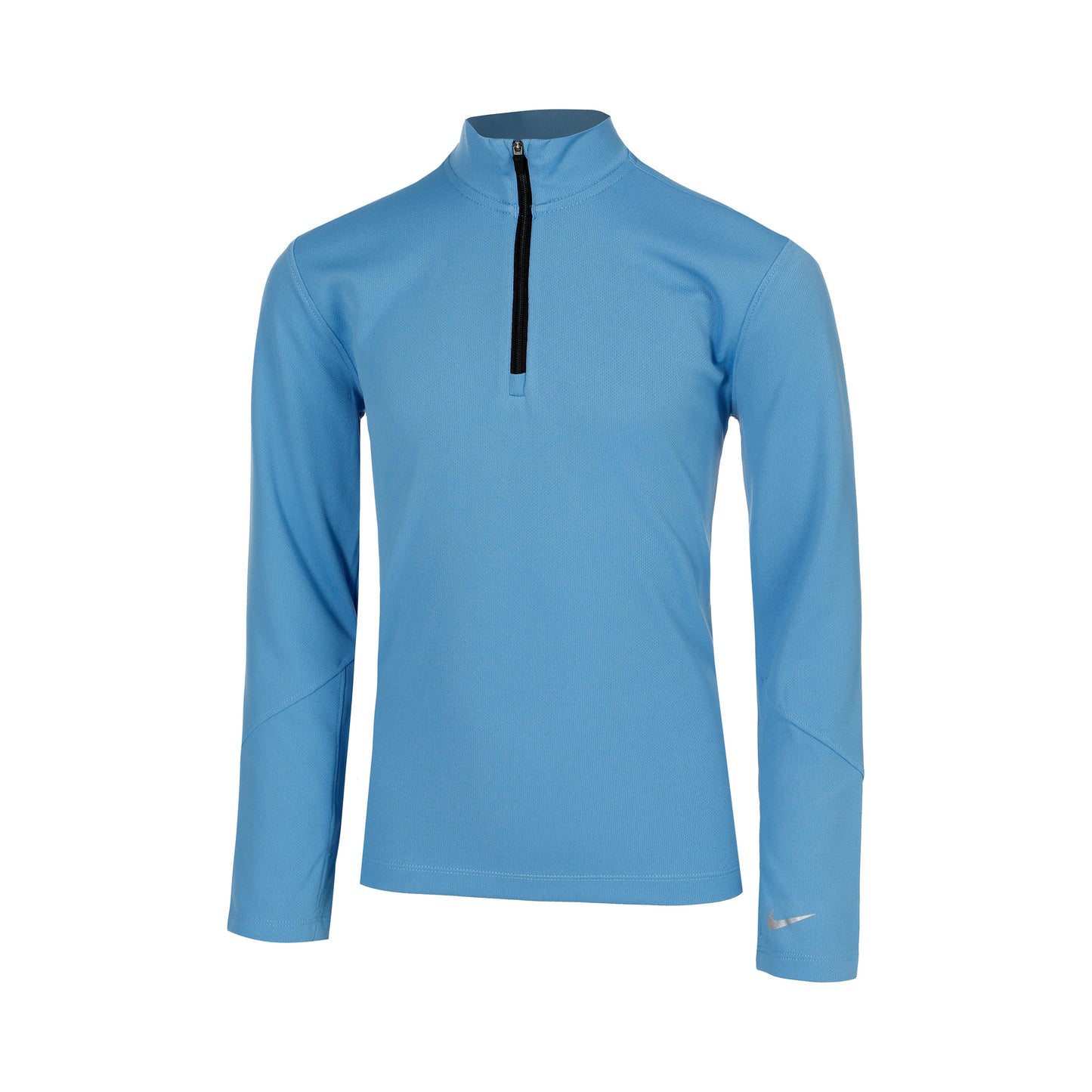 Nike Dri-Fit Haut manches longues Garçons - bleu, argent