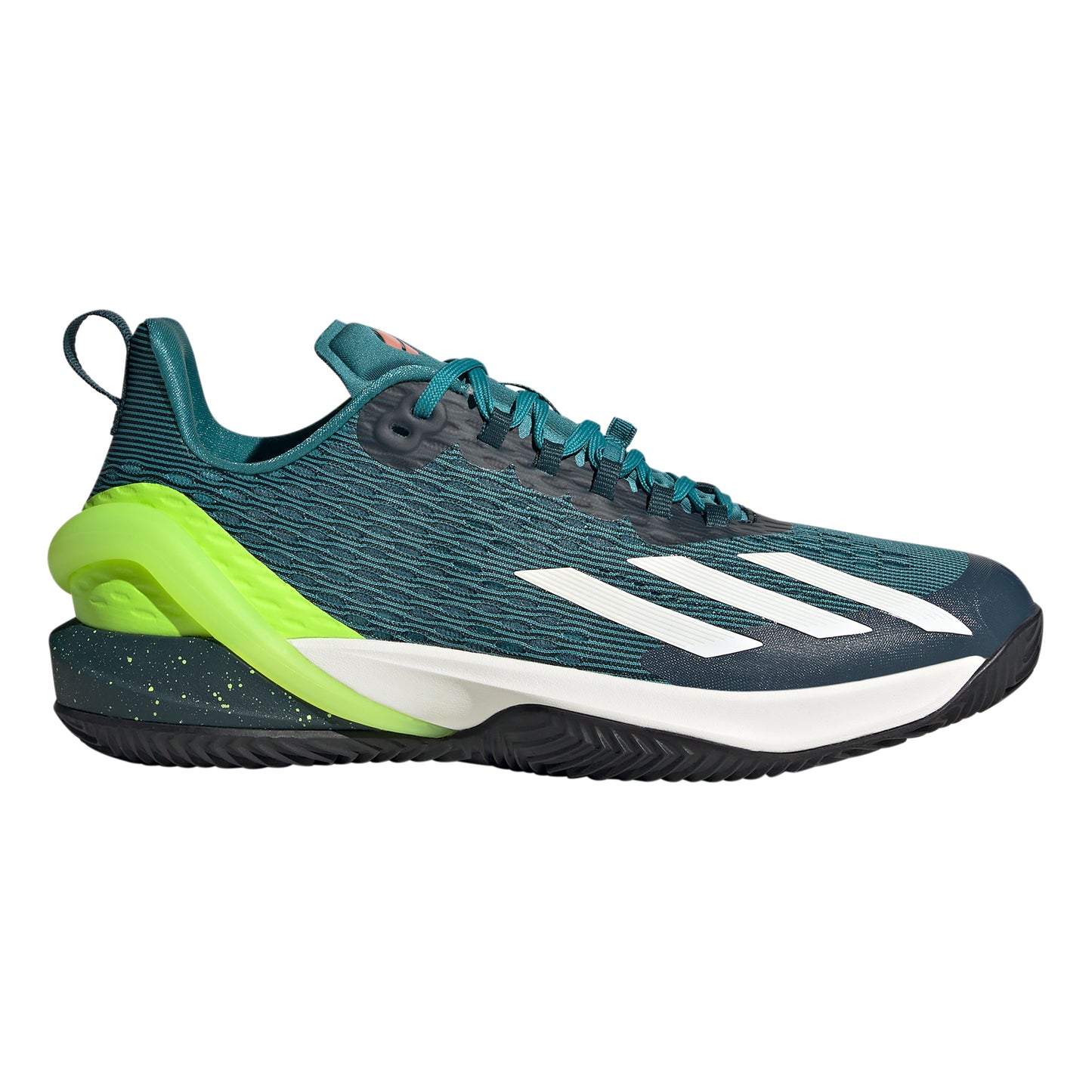 adidas Adizero Cybersonic Chaussure terre battue Hommes - bleu, vert