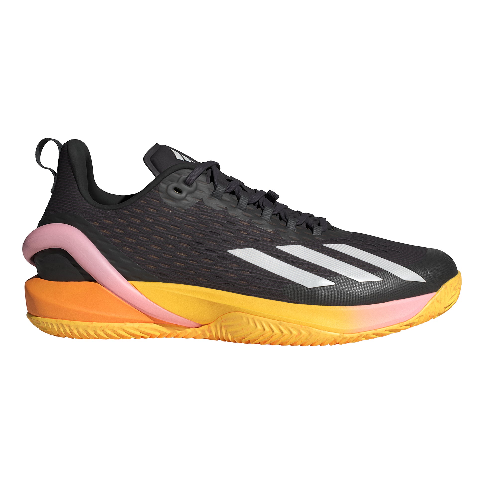 adidas Adizero Cybersonic Chaussure terre battue Hommes - noir, orange