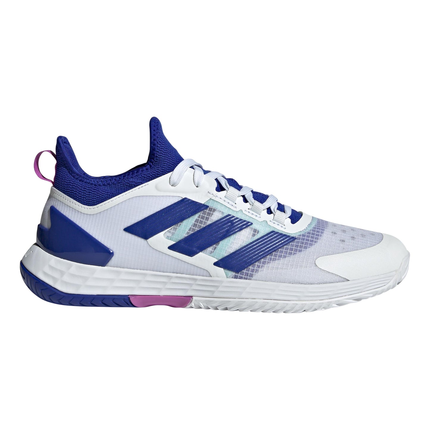 adidas adizero Ubersonic 4.1 Chaussures toutes surfaces Hommes - blanc, bleu