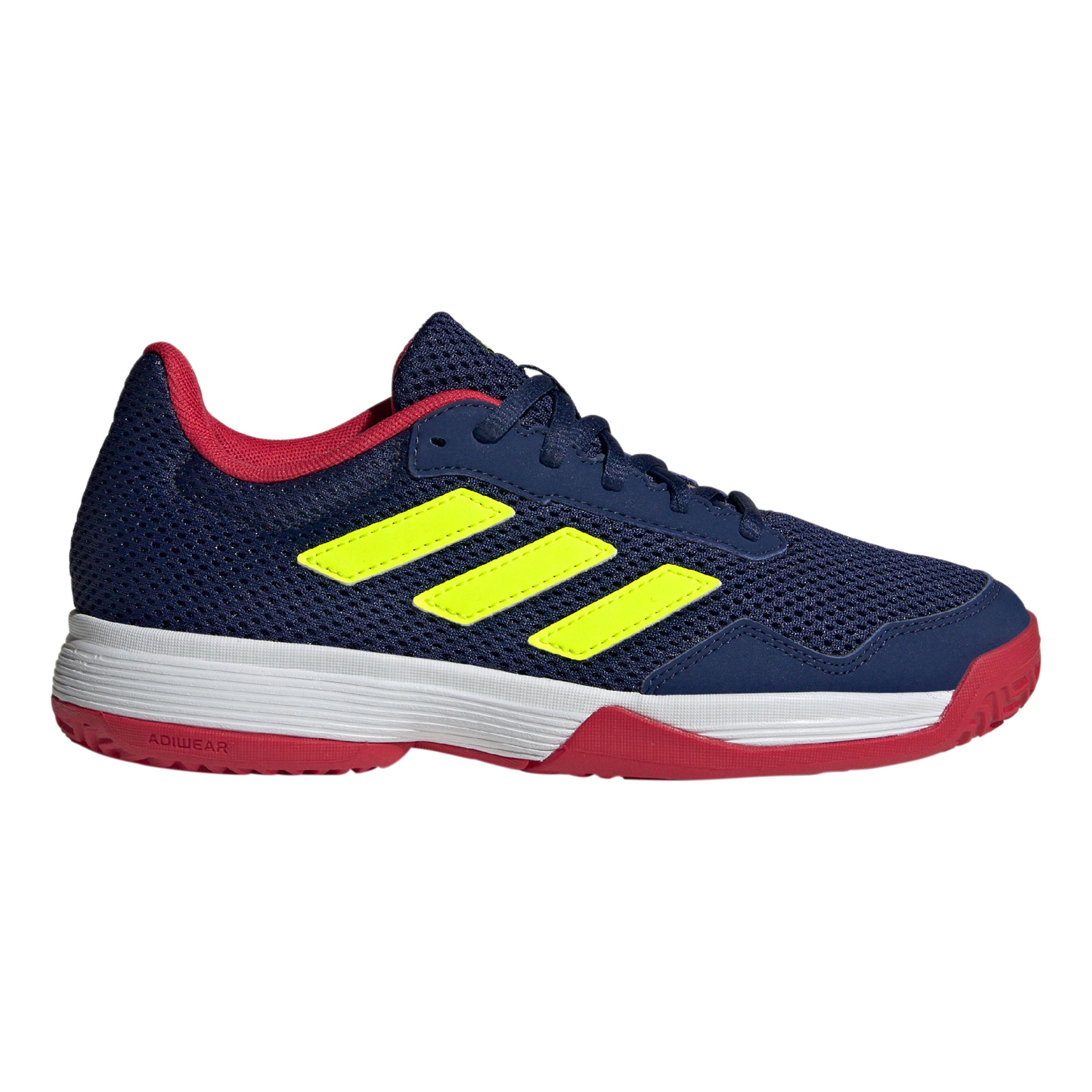 adidas Gamespec Chaussures toutes surfaces Enfants - bleu foncé, vert fluo