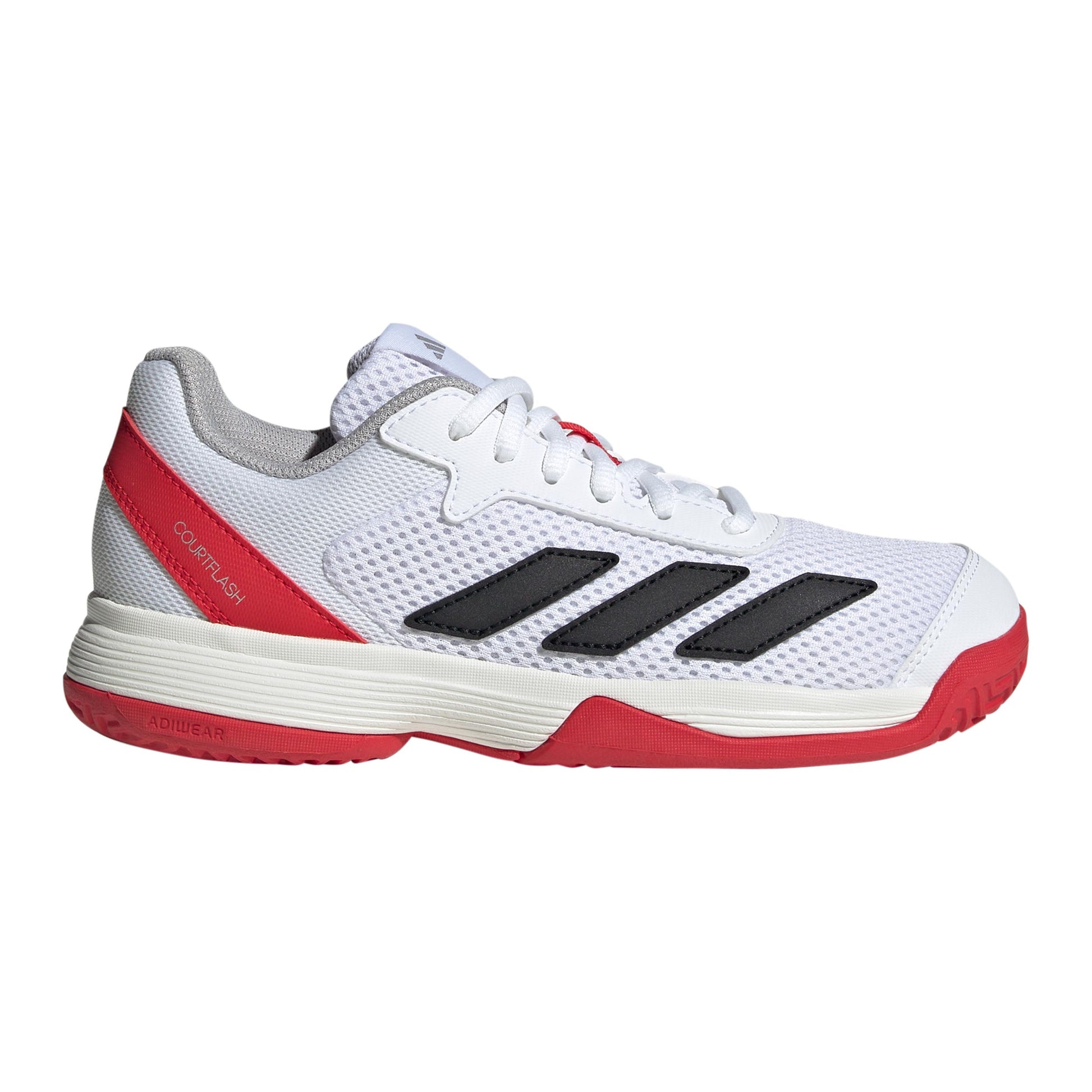 adidas Courtflash Chaussures toutes surfaces Enfants - blanc, rouge