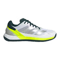 Defiant Speed 2 Chaussure terre battue Hommes - blanc, jaunes fluo