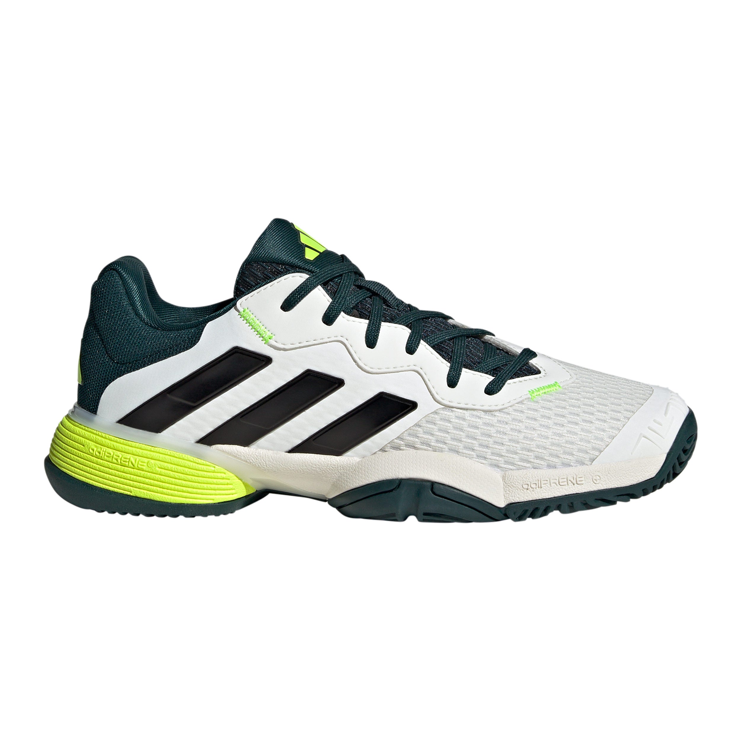adidas Barricade Chaussures toutes surfaces Enfants - crème, vert foncé