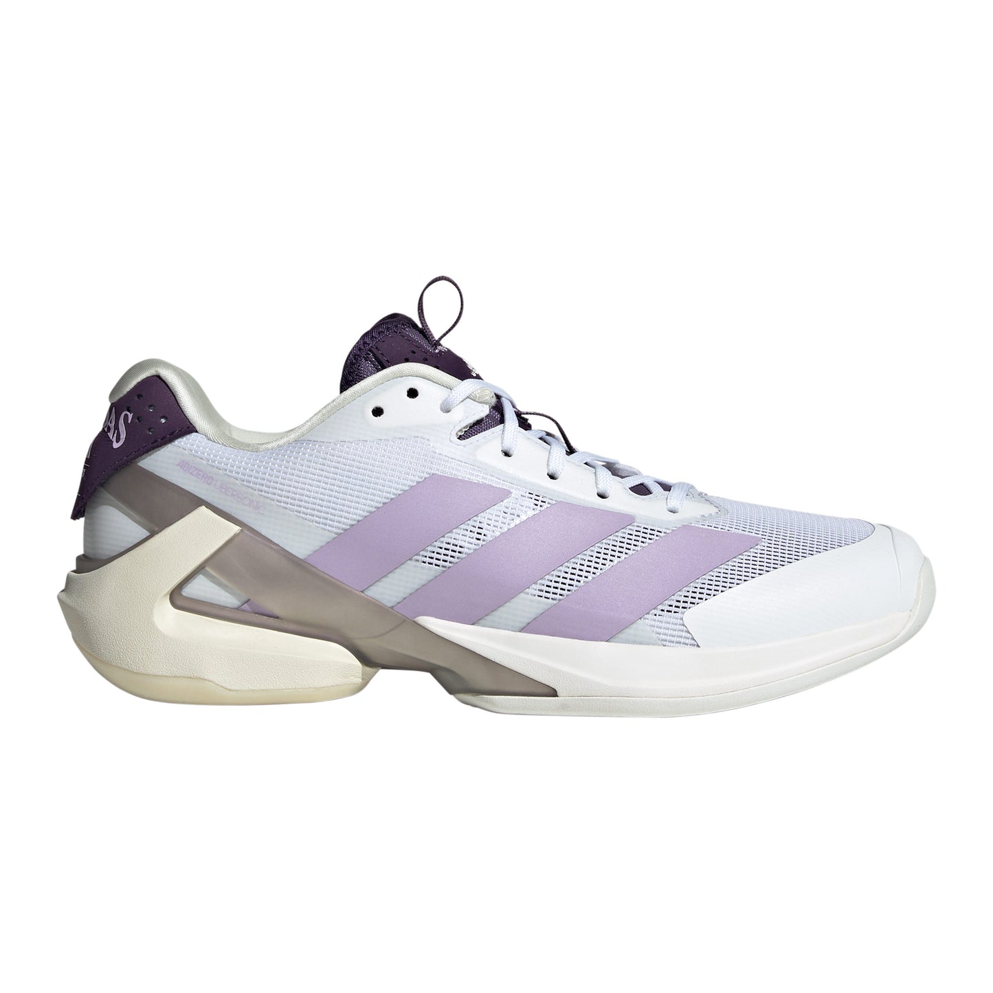 adidas adizero Ubersonic 5 Chaussures toutes surfaces Femmes - blanc, lilas