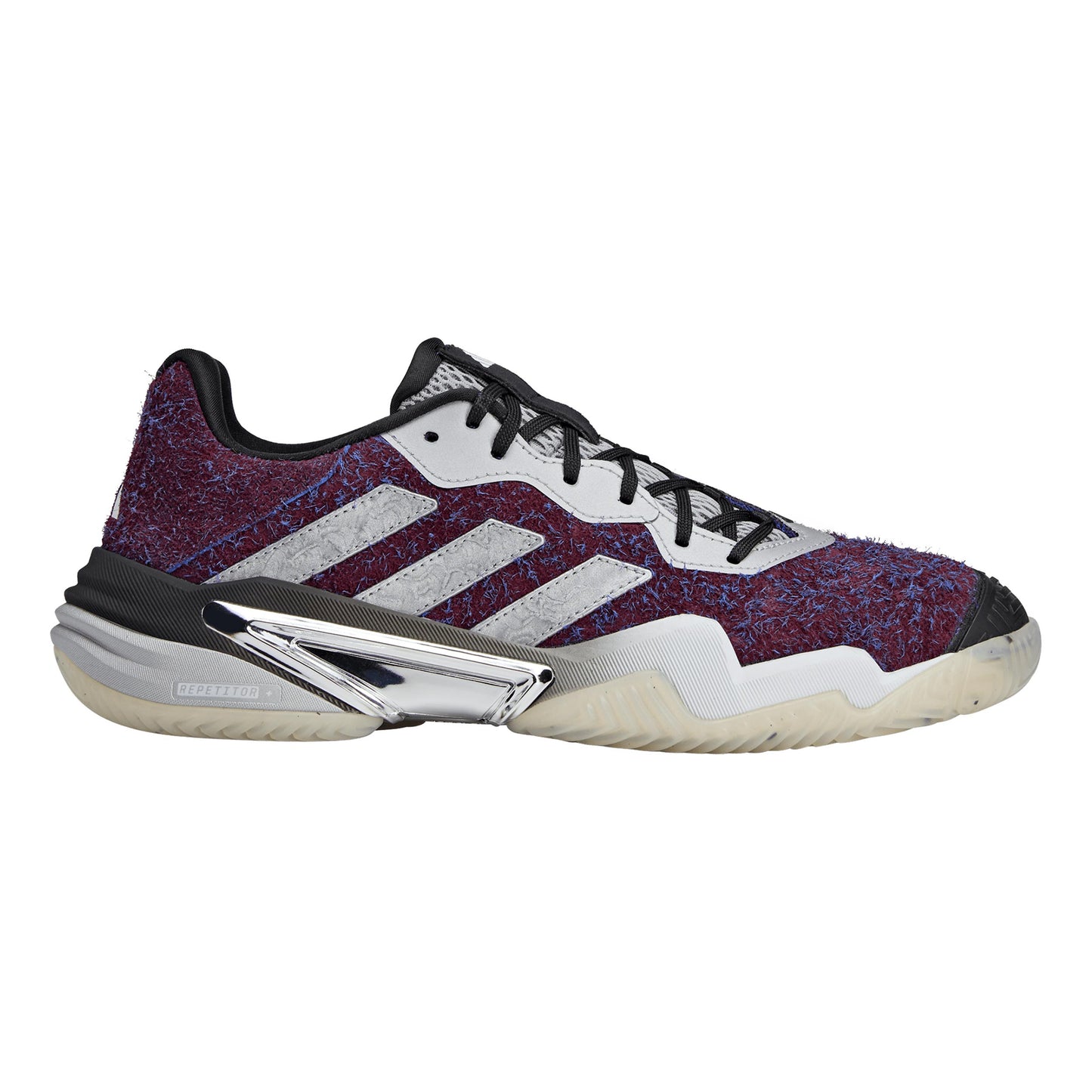 adidas Barricade 13 x Brain Dead Chaussures toutes surfaces Hommes - argent, noir