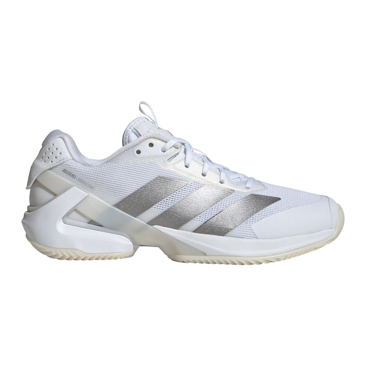 adidas adizero Ubersonic 5 Chaussure terre battue Femmes - blanc, argent