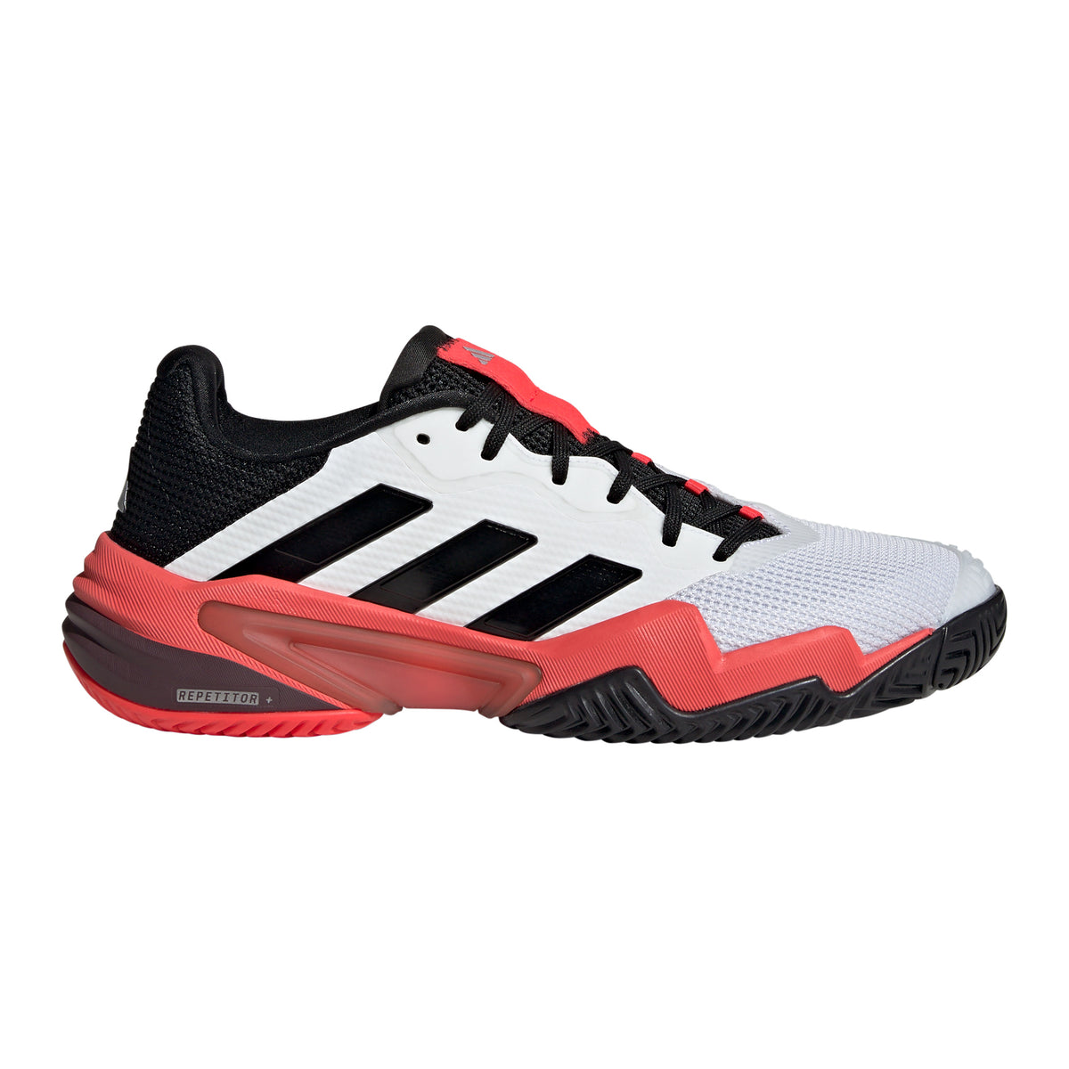 adidas Barricade Chaussures toutes surfaces Hommes - blanc, corail