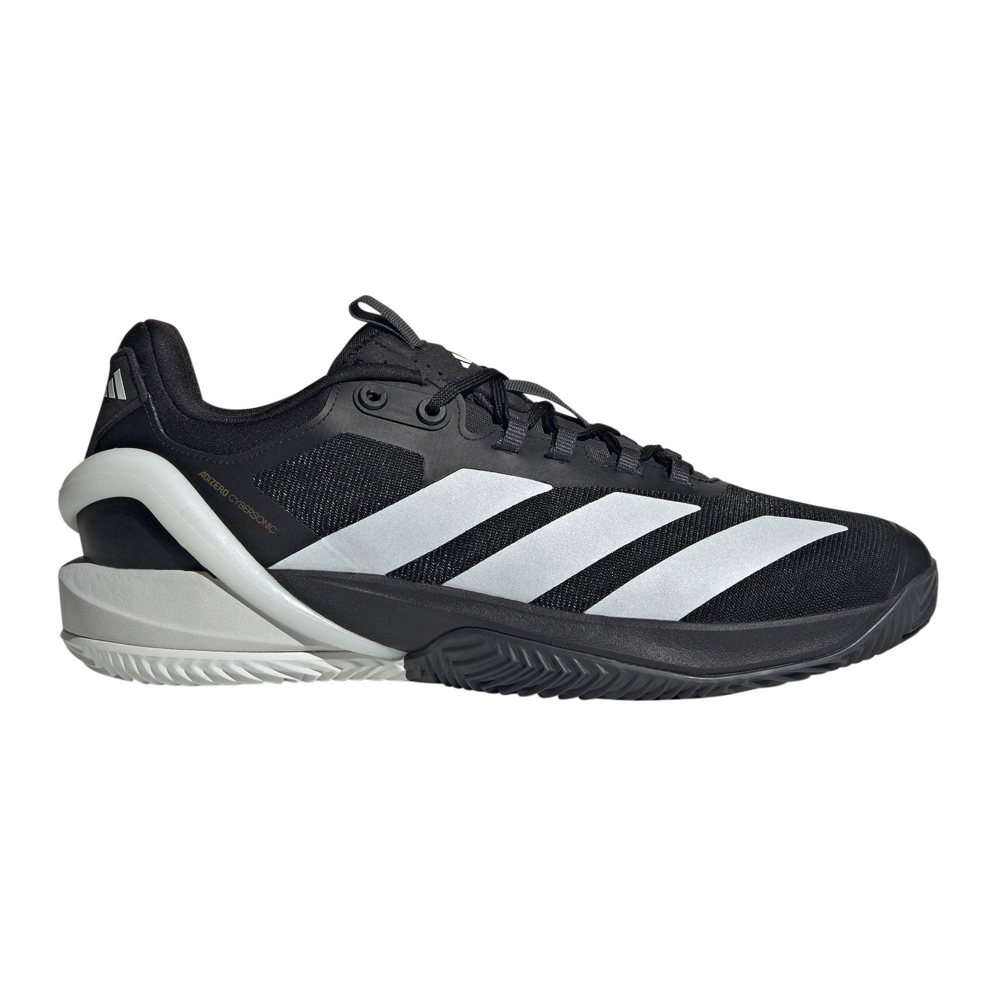 adidas Adizero Cybersonic Chaussure terre battue Hommes - noir, argent