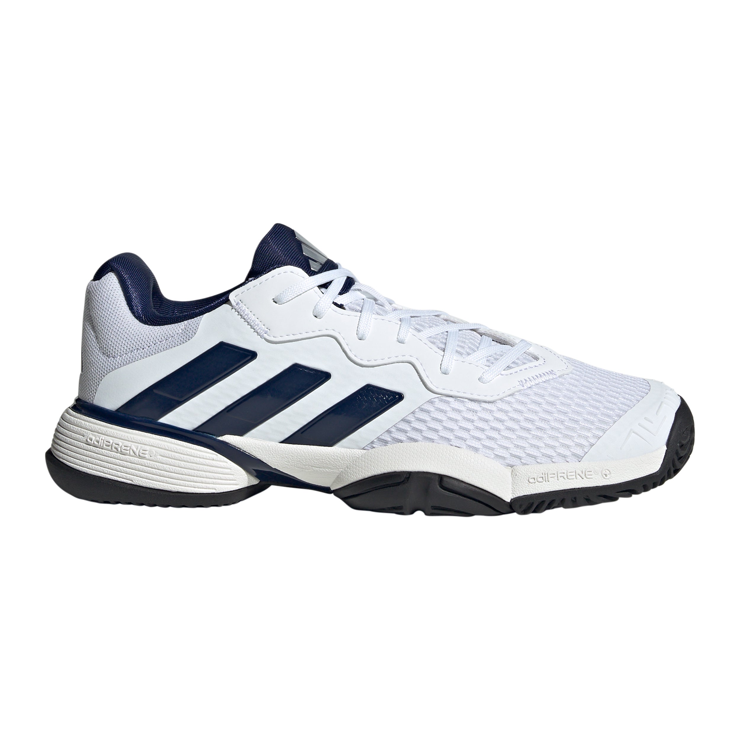 adidas Barricade Chaussures toutes surfaces Enfants - blanc, noir