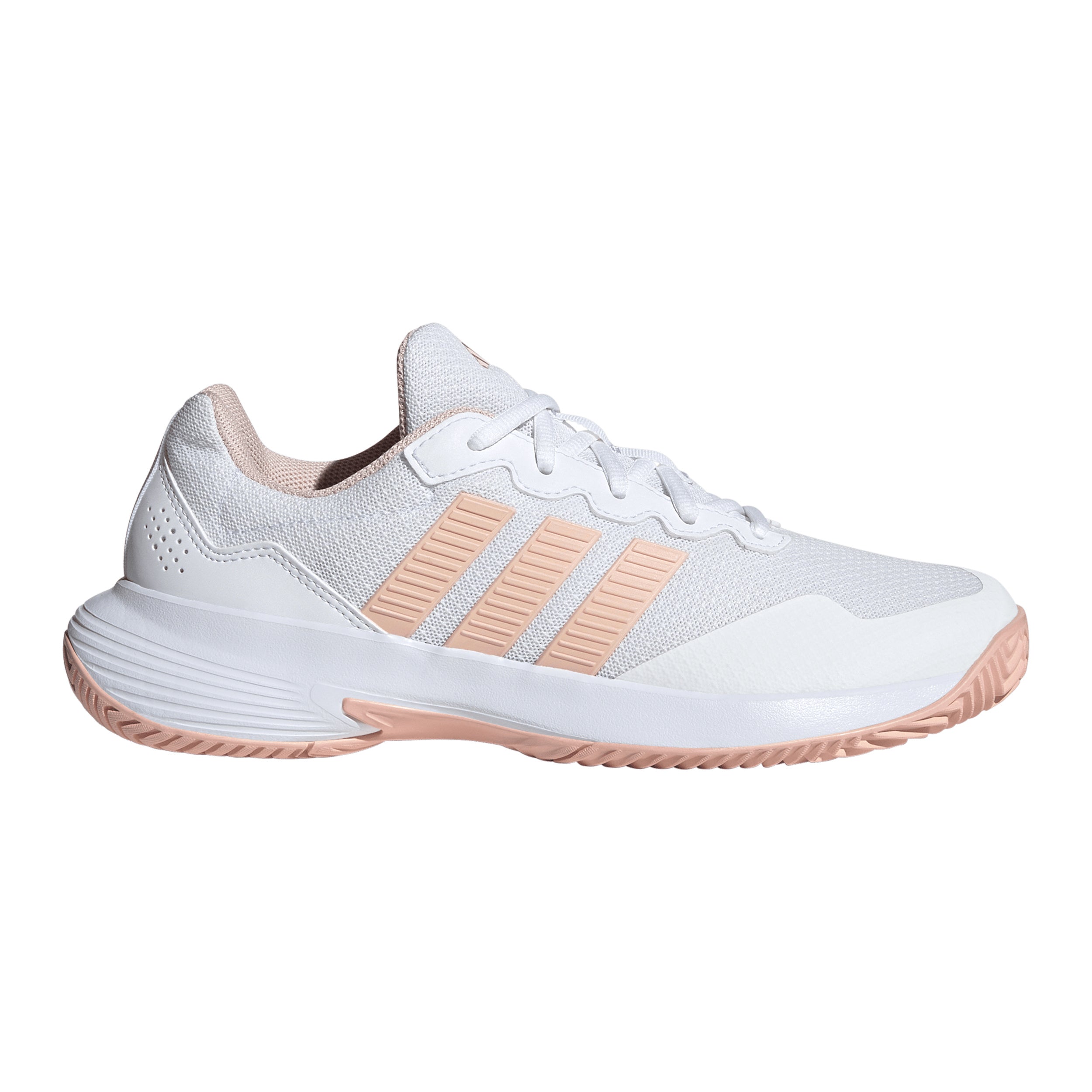 adidas GameCourt 2 Chaussures toutes surfaces Femmes - blanc, abricot