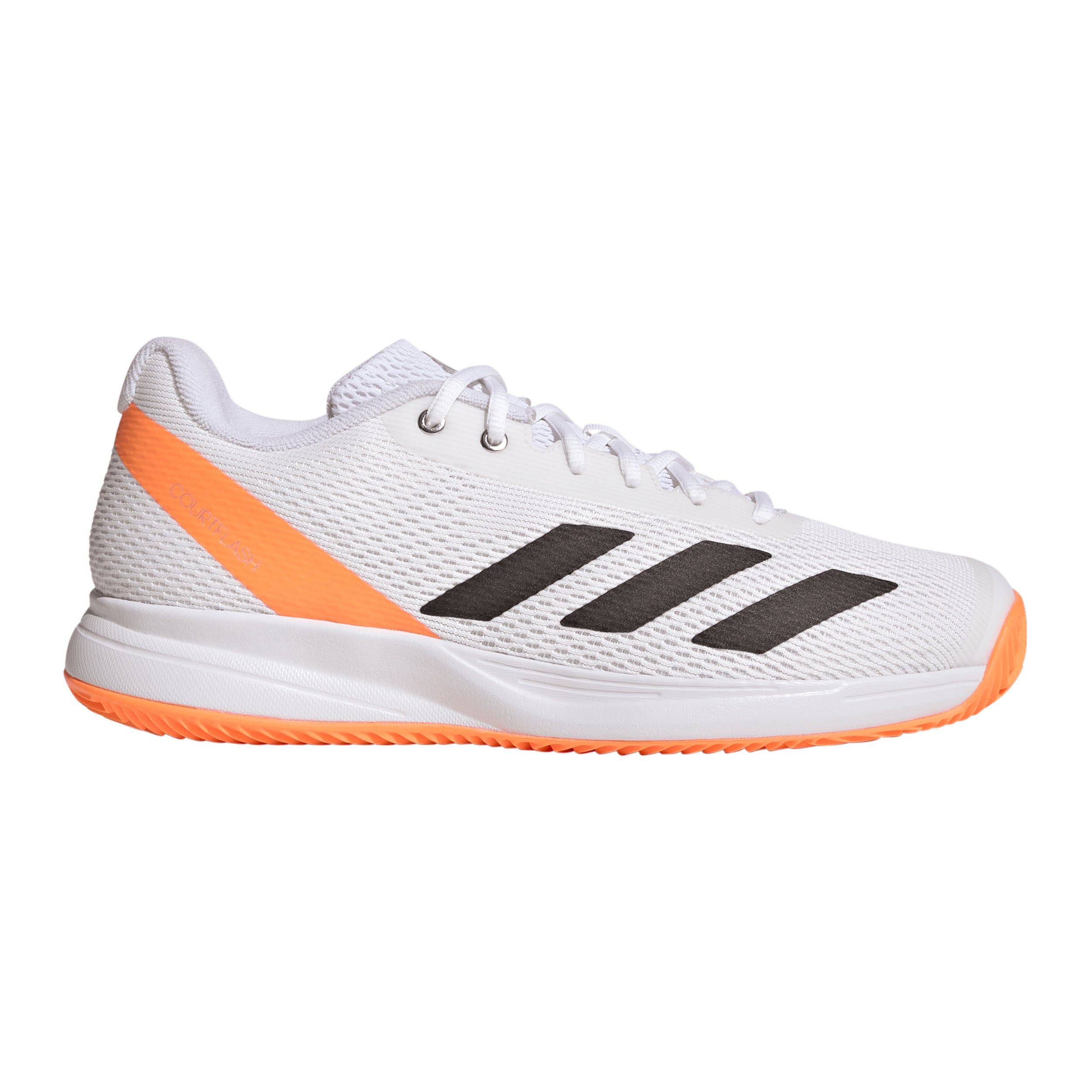 adidas Courtflash Speed 2 Chaussures toutes surfaces Hommes - blanc, orange