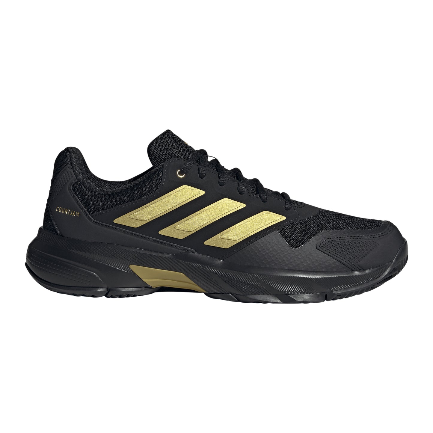 adidas CourtJam Control 3 Chaussures toutes surfaces Hommes - noir, or