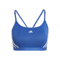 Aeroreact Low-Support 3Stripes Soutien-gorge sport Femmes - bleu