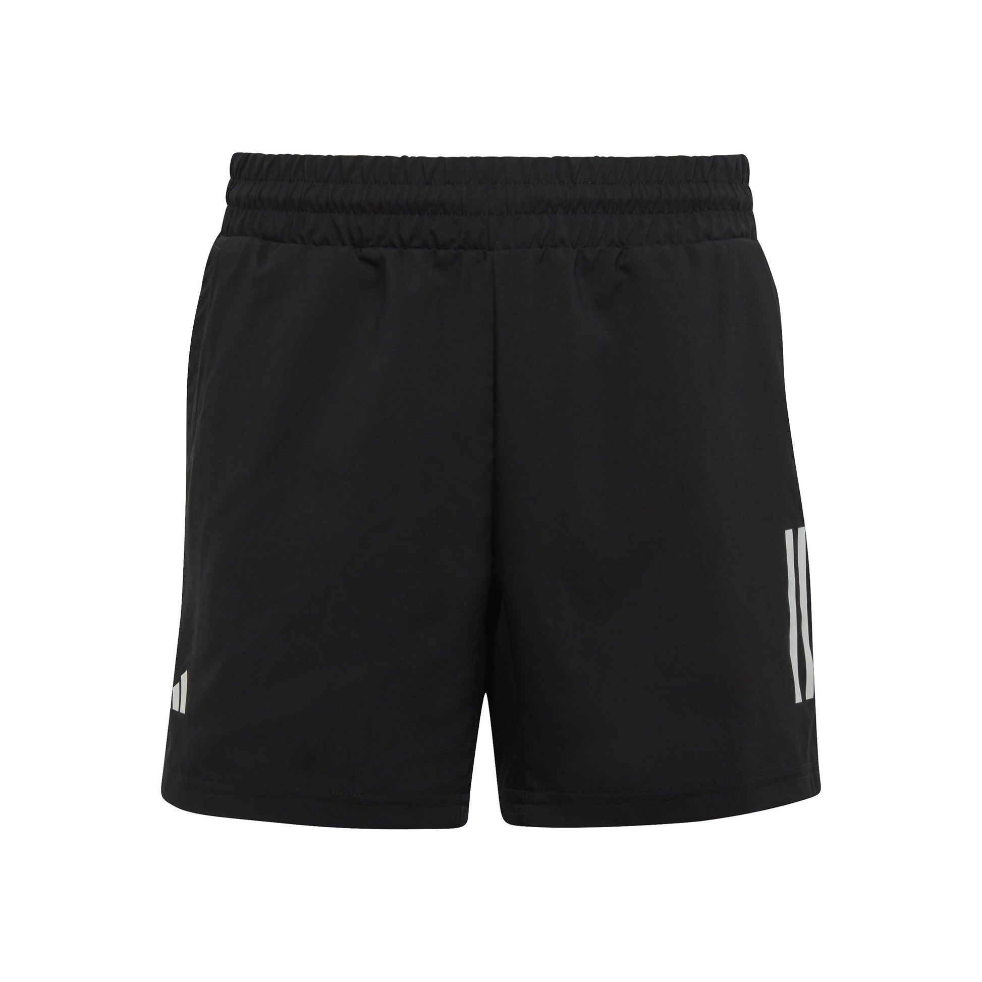 adidas Club 3 Stripes Shorts Garçons - noir, blanc