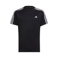 Train AEROREADY 3-Stripes Regular-Fit T-shirt Garçons - noir, blanc