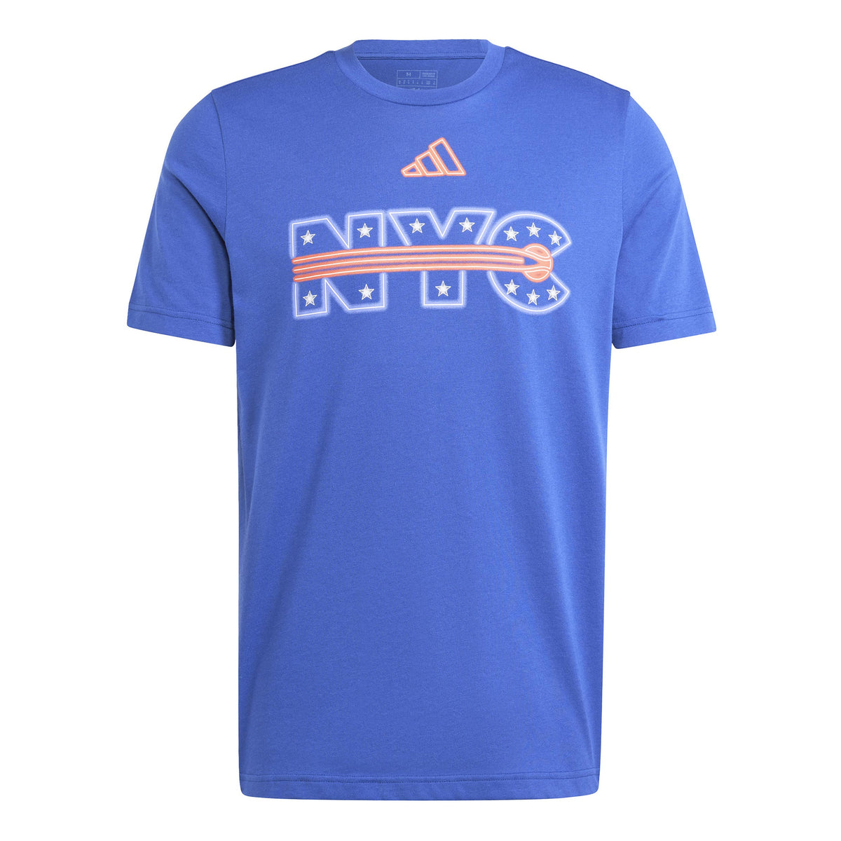 adidas Tennis New York T-shirt Hommes - bleu, multicouleur