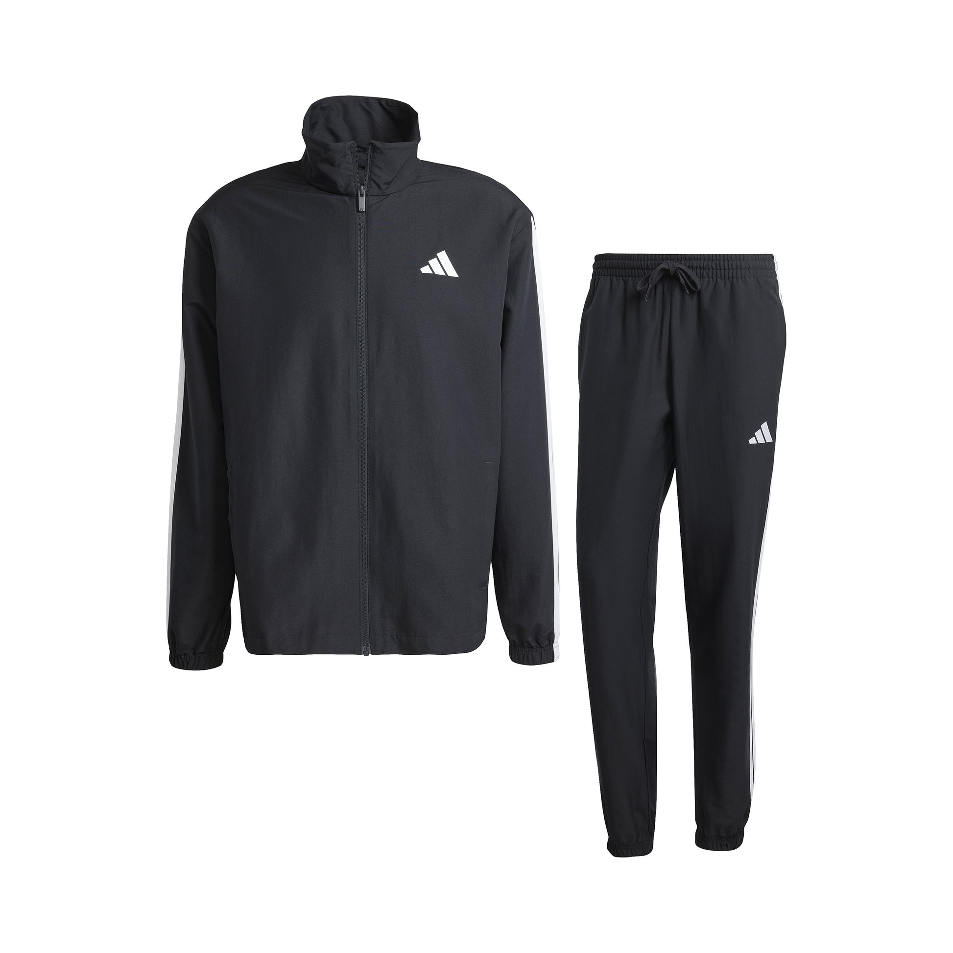 adidas 3Stripes Woven Survêtement Hommes - noir