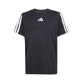 Training Essentials 3 Stripes T-shirt Enfants-Noir,Blanc