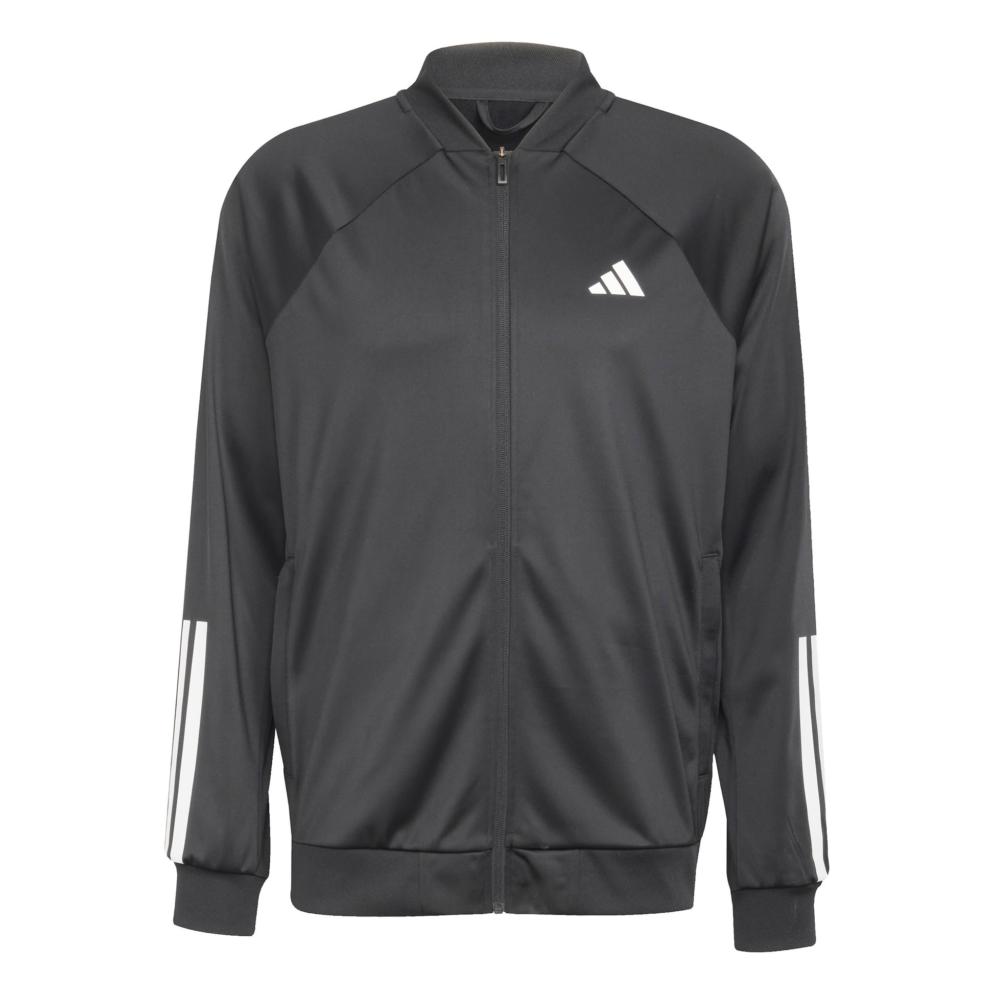 adidas 3Stripes Knit Veste de survêtement Hommes - noir, blanc