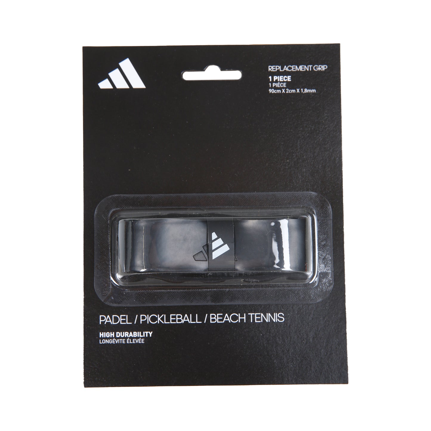 adidas Replacement Grip Pack 1 Unité-Noir