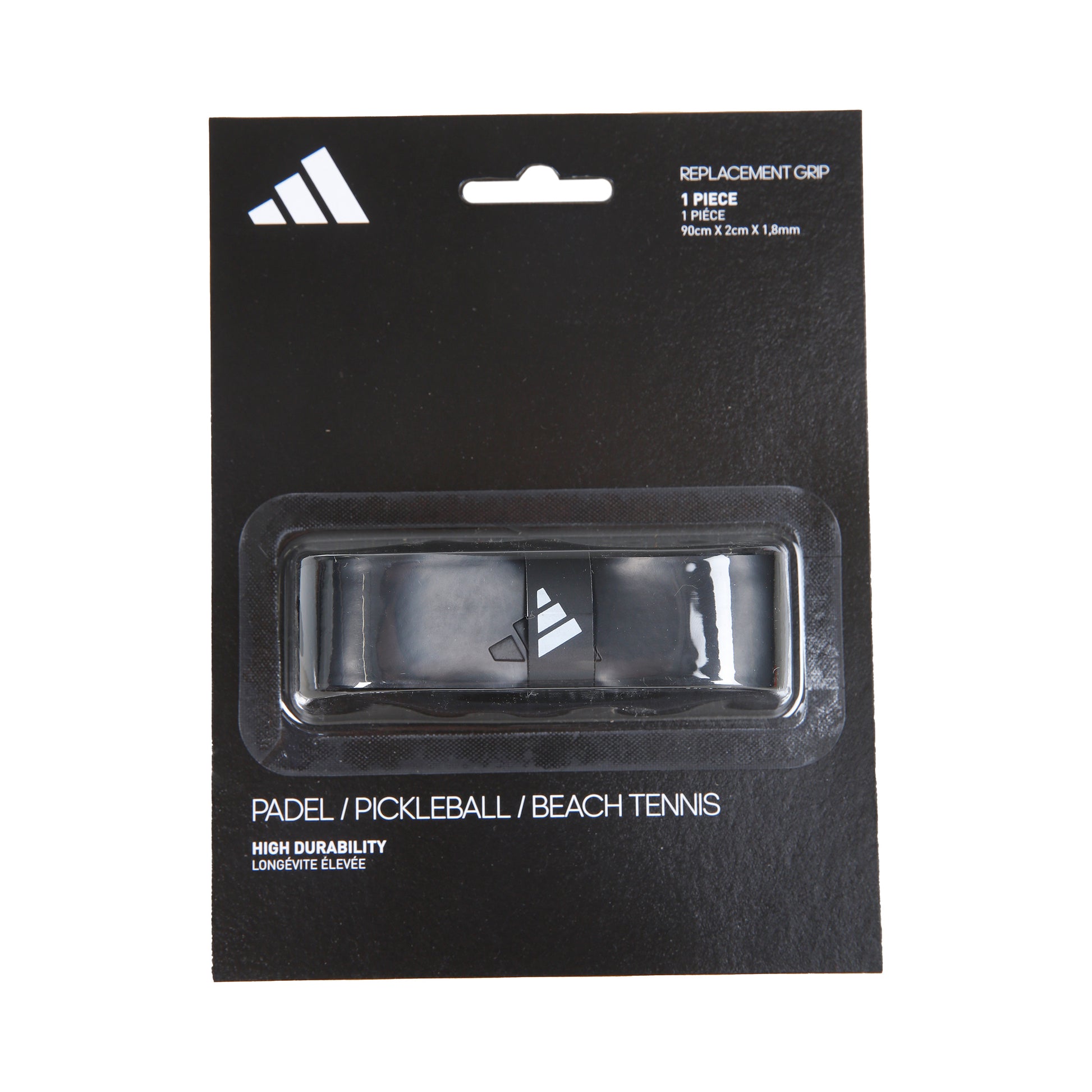 adidas Replacement Grip Pack 1 Unité-Noir