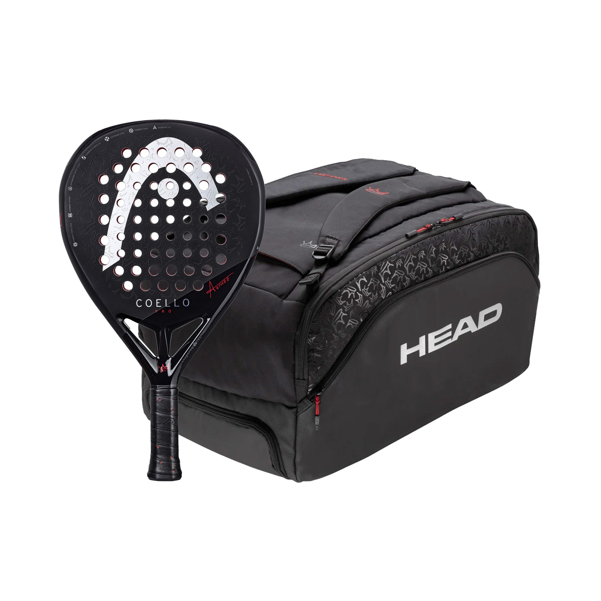 HEAD Coello Pro + sac de tennis