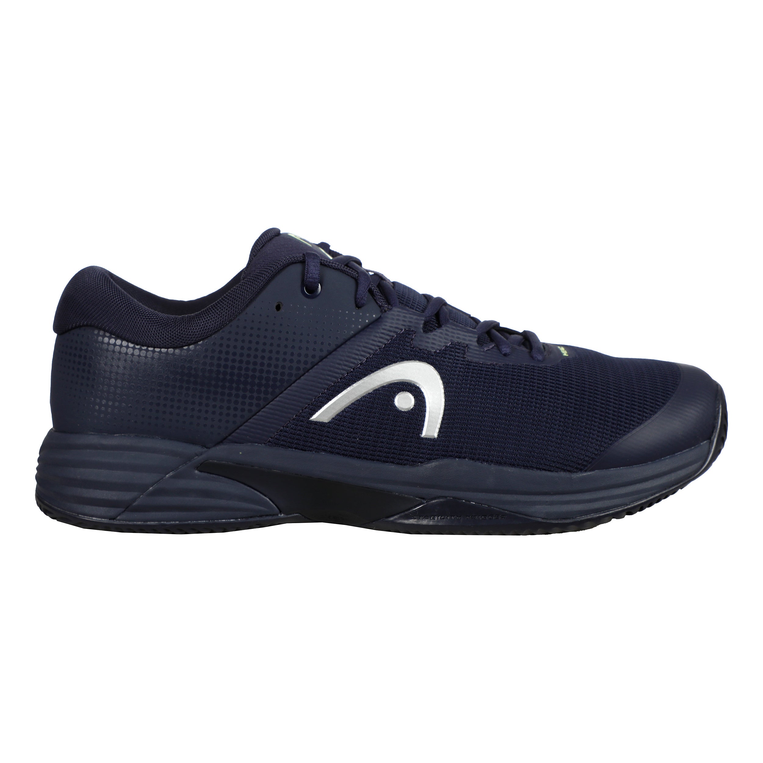 HEAD Revolt Evo 2.0 Chaussure Terre Battue Hommes-Bleu Foncé,Jaune Lemon
