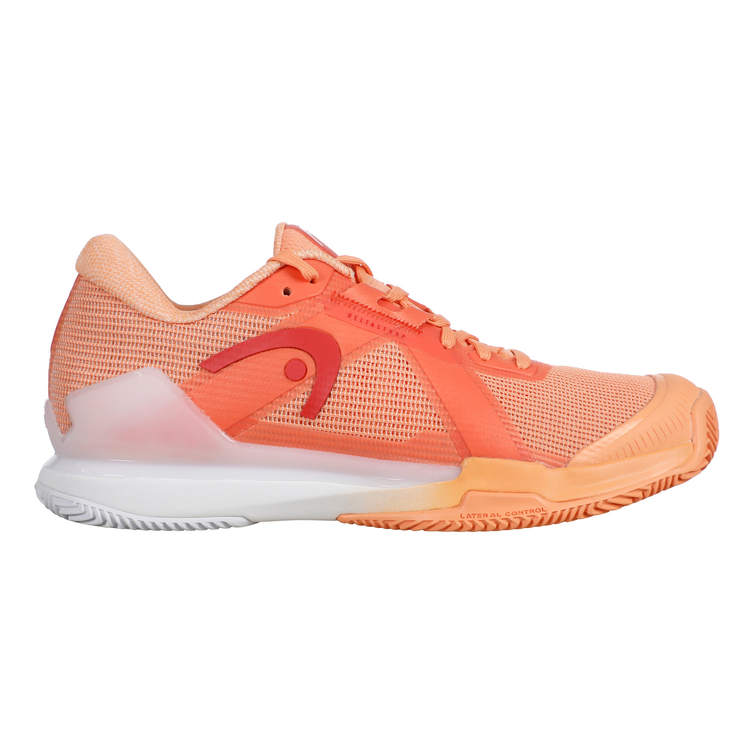 HEAD Sprint Pro 4.0 Chaussure Terre Battue Femmes-Corail,Blanc
