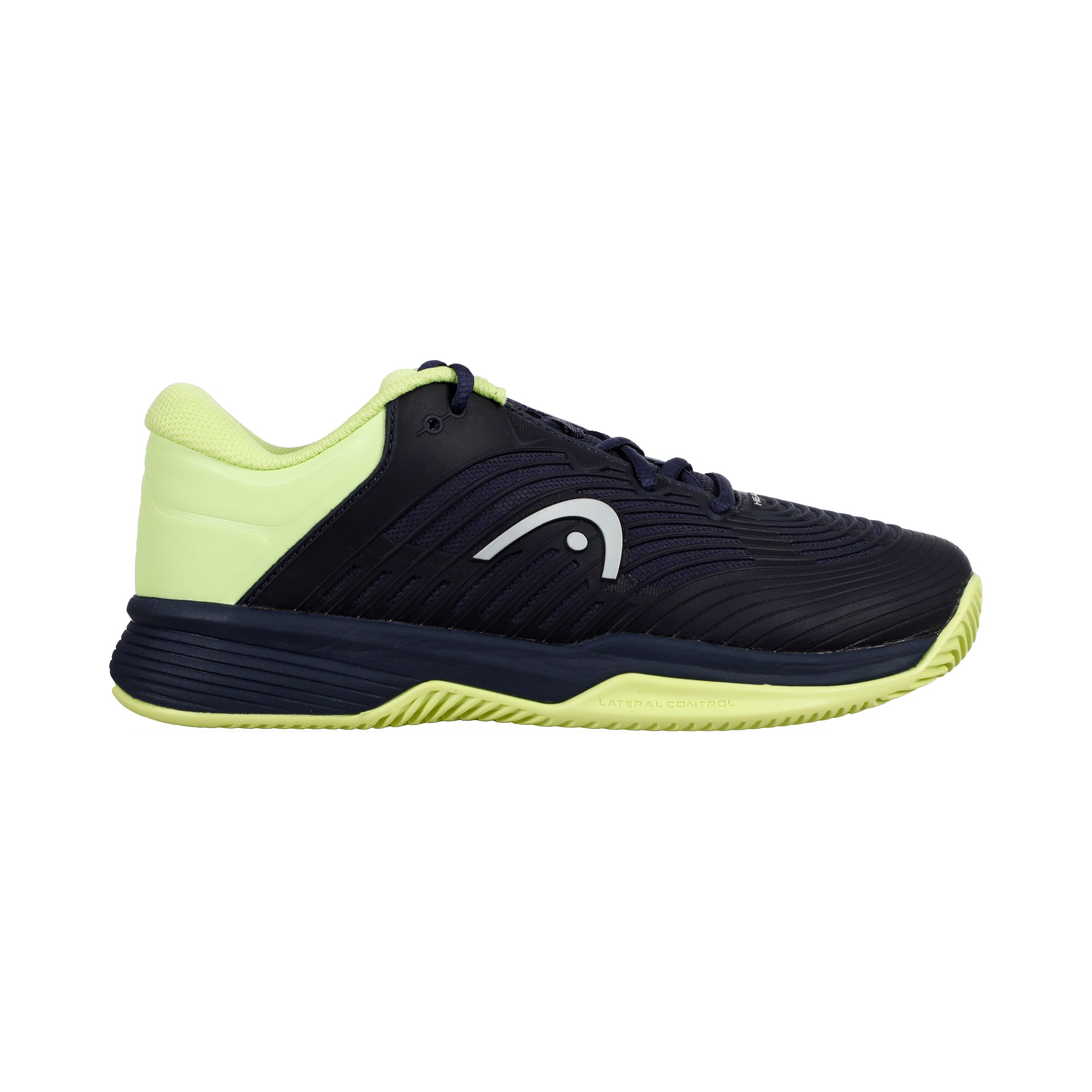 HEAD Revolt Pro 4.5 Chaussure Terre Battue Enfants-Bleu Foncé,Jaune Lemon