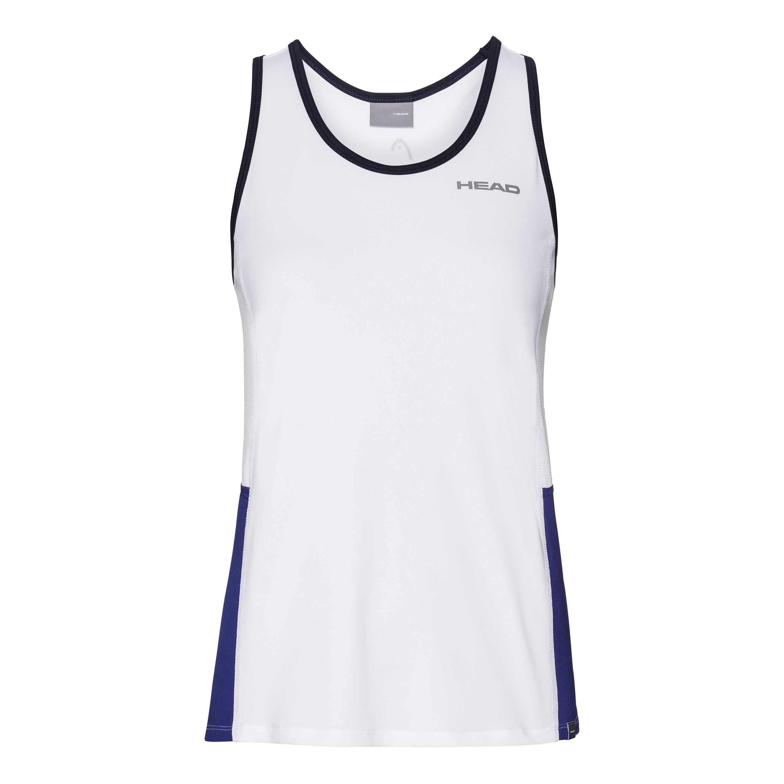 HEAD Club Débardeur tank top Filles - blanc, bleu