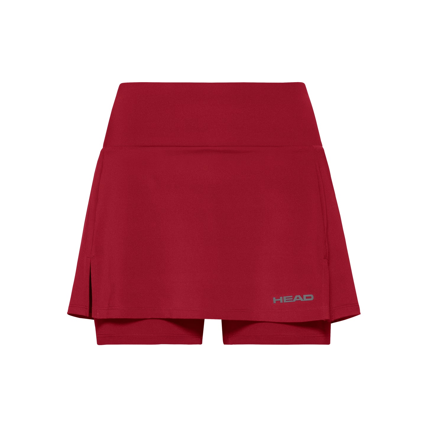 HEAD Club Basic Jupe Filles - rouge, argent