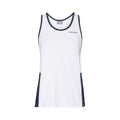 Club Débardeur tank top Filles - blanc, bleu foncé