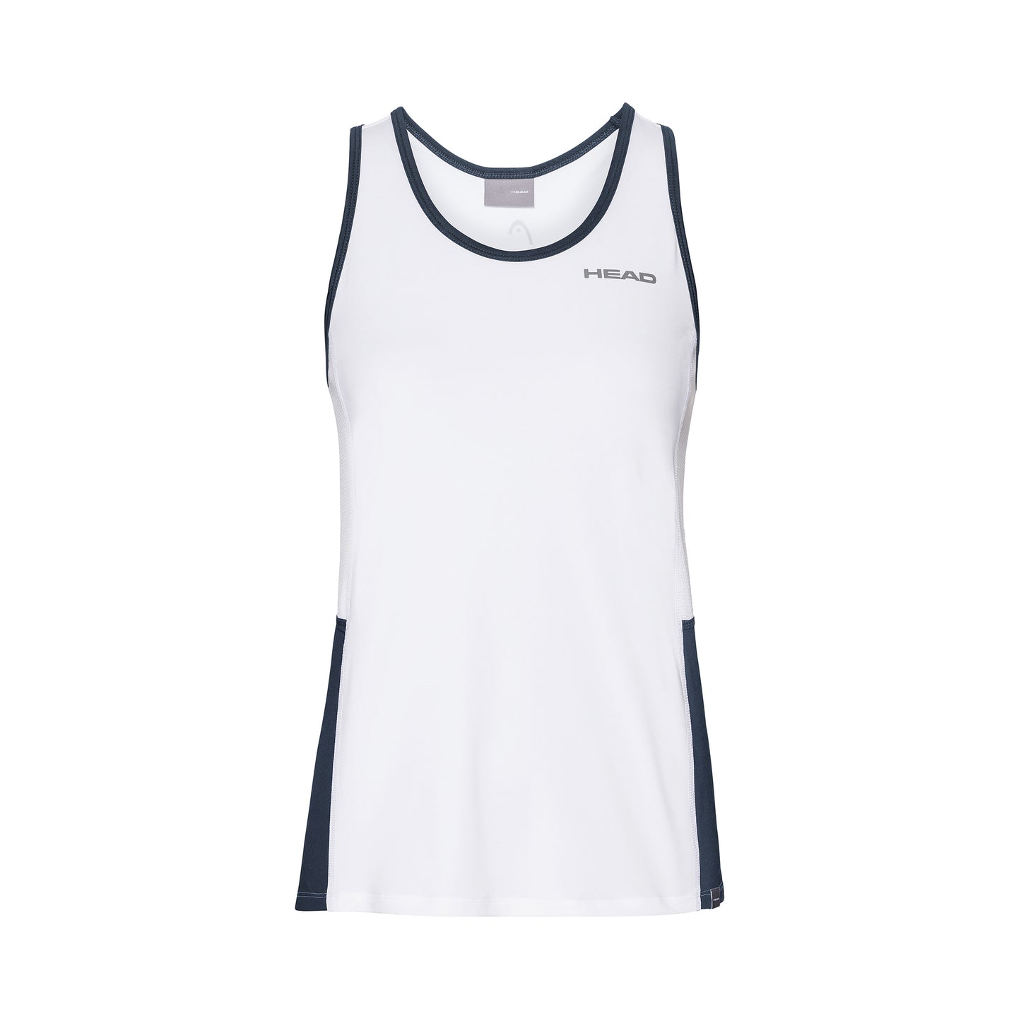 HEAD Club Débardeur tank top Filles - blanc, bleu foncé