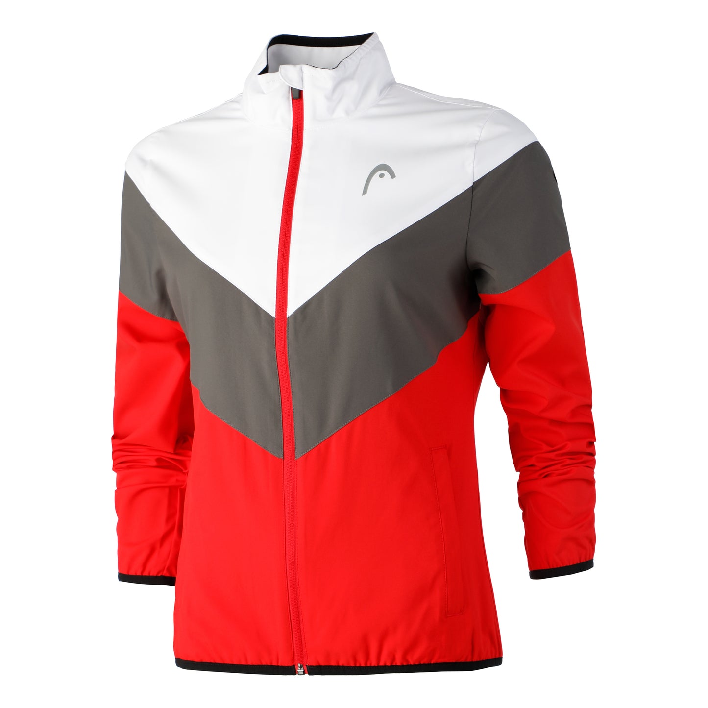 HEAD Club Veste De Survêtement Femmes-Rouge,Blanc